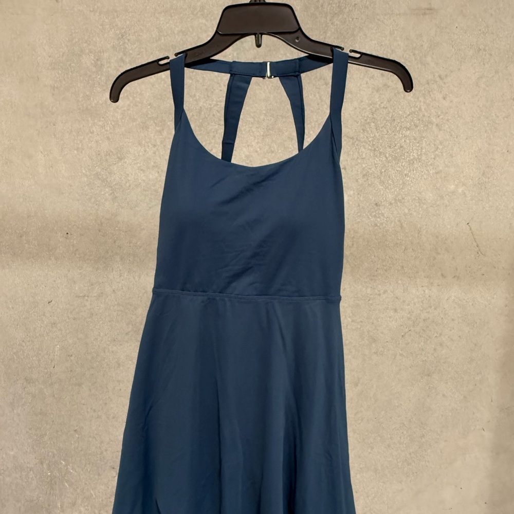 Halara SoftlyZero Backless Twisted Cool Touch Active Dress-Easy Peezy - Picture 11 of 12